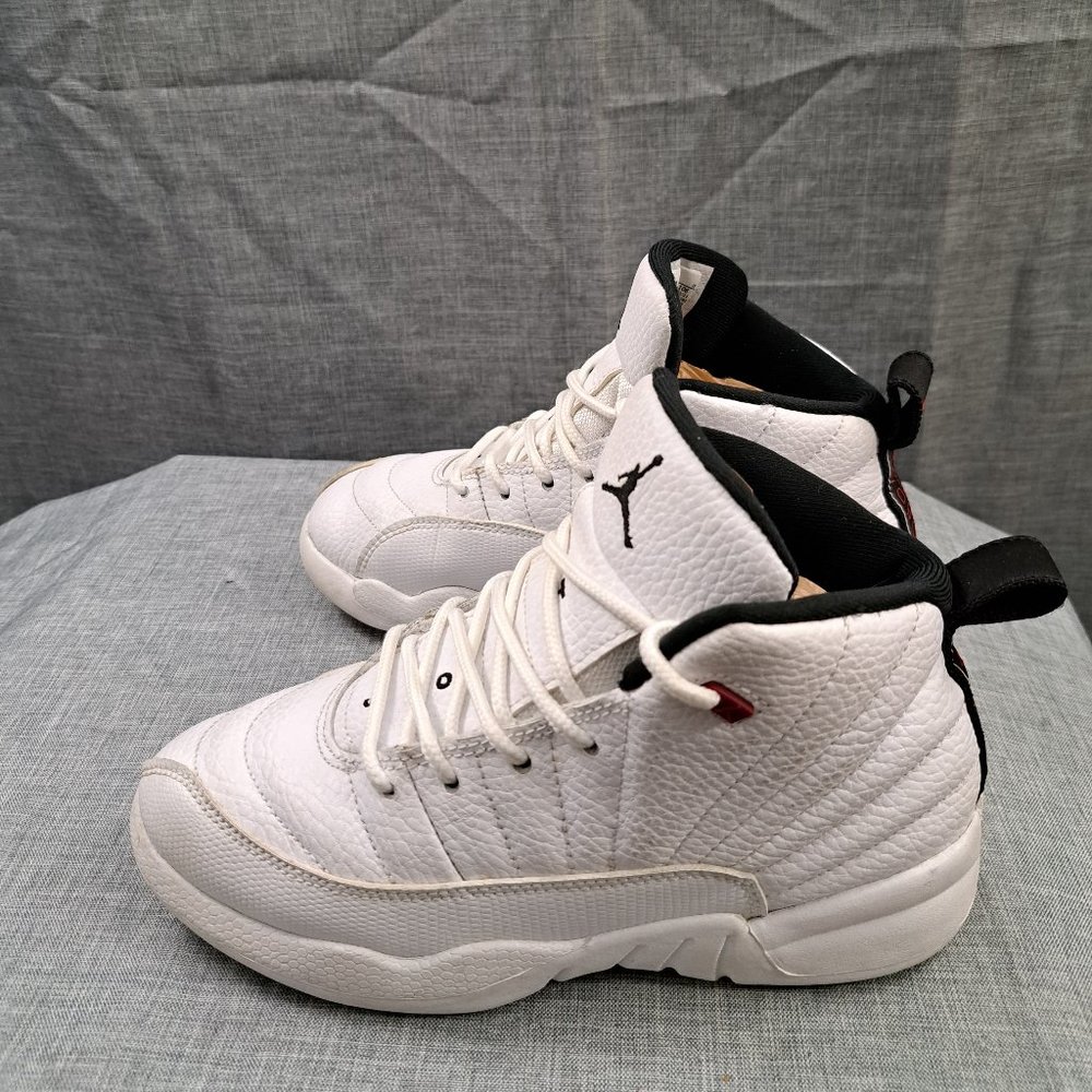 %Nike Air Jordan Retro 12 “Twist” Metallic Red Preschool Size 2.5Y AJ27 - Picture 1 of 12